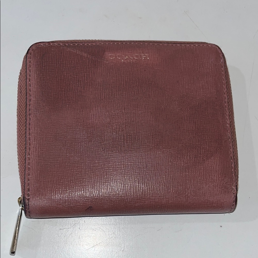 COACH SAMON PINK SMALL WALLET